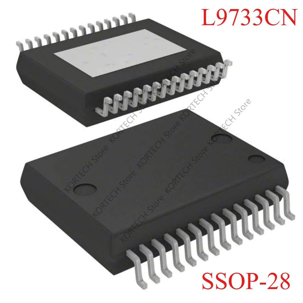 1PCS 3PCS 5PCS/Lot Original L9733CN SSOP-28 Automotive circuit board power distribution switch Load driver IC