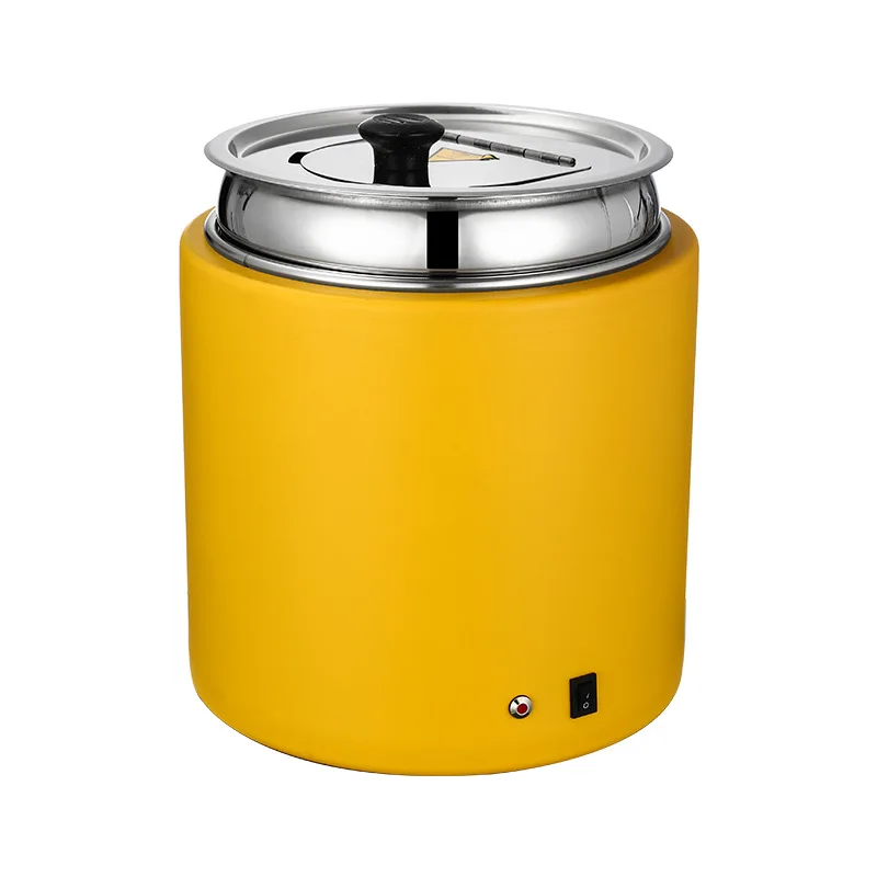 Dry warm soup pot Commercial water-free warm porridge pot Buffet restaurant Electric heating heat preservation