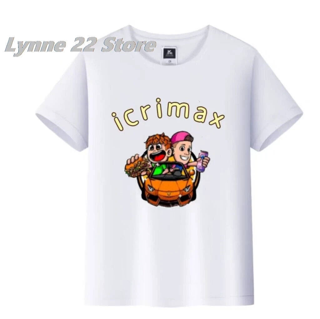 New icrimax Merch cotton Tshirt Funny Unisex Boys/Girls Tops