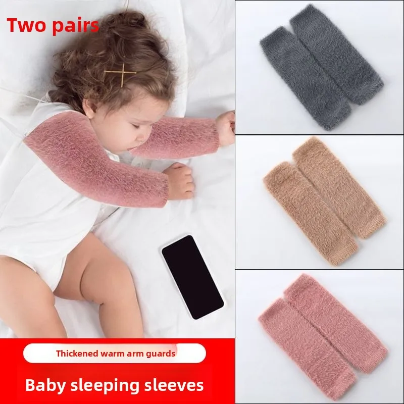 

Утепленные рукава-перчатки для младенцев на весну, осень и зиму: сохраняют тепло, предотвращают простуду ночью, защита для новорожденных