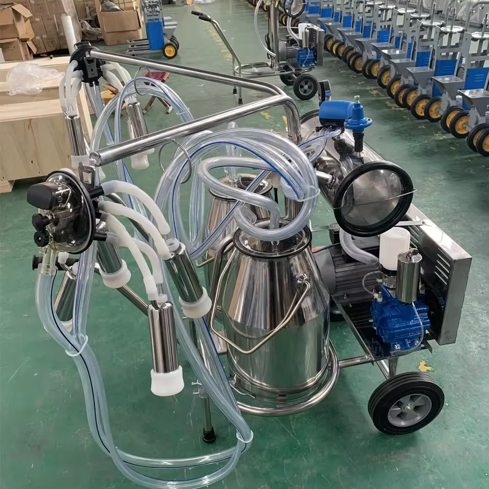 Manual milking machine Price pulsation Vacuum milking machine Manual cow milking machine Electric