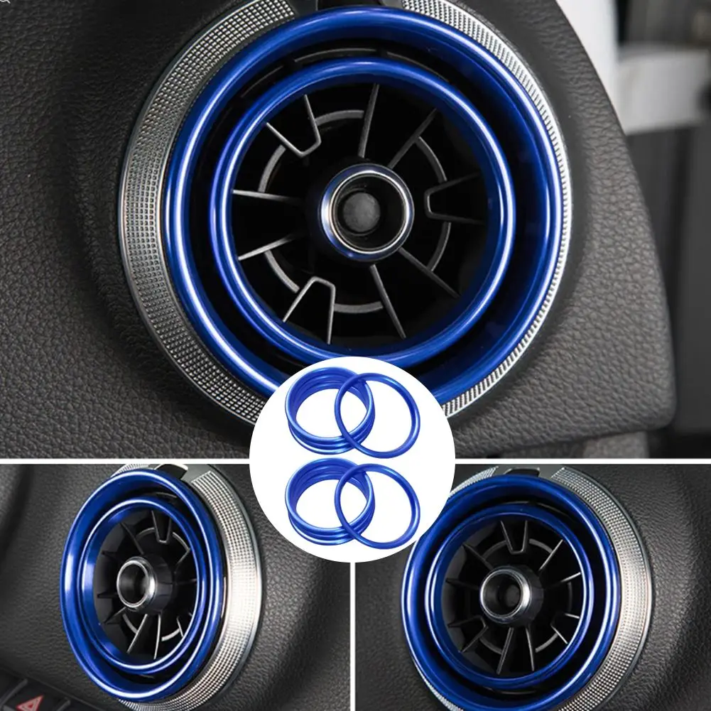 Car Interior Enhancement Interior Upgrade Rings Long-lasting Material Mix And Match Finishes Stylish Car Accessories