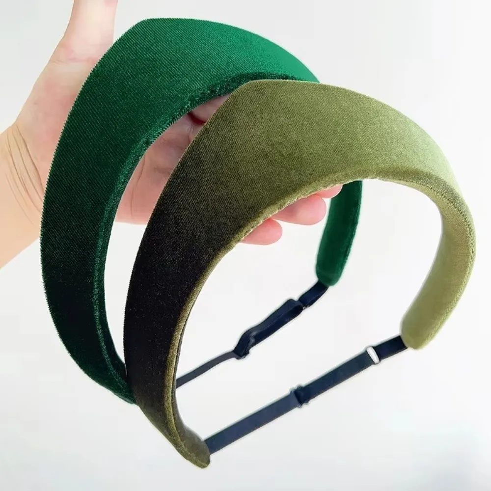 Retro Velvet Women Headband Smooth European and American Hairpin Headband Hair Hoop Lady Headwear