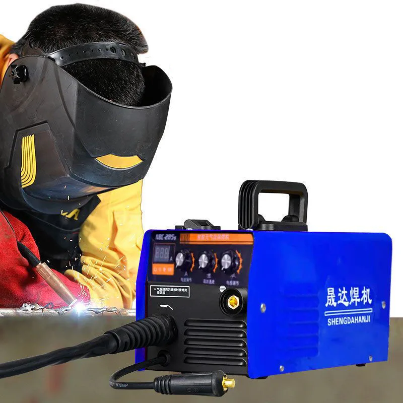 

220v Carbon Dioxide Gas Shielded Welding Machine Airless Two-Shielded Welding Machine Household Small