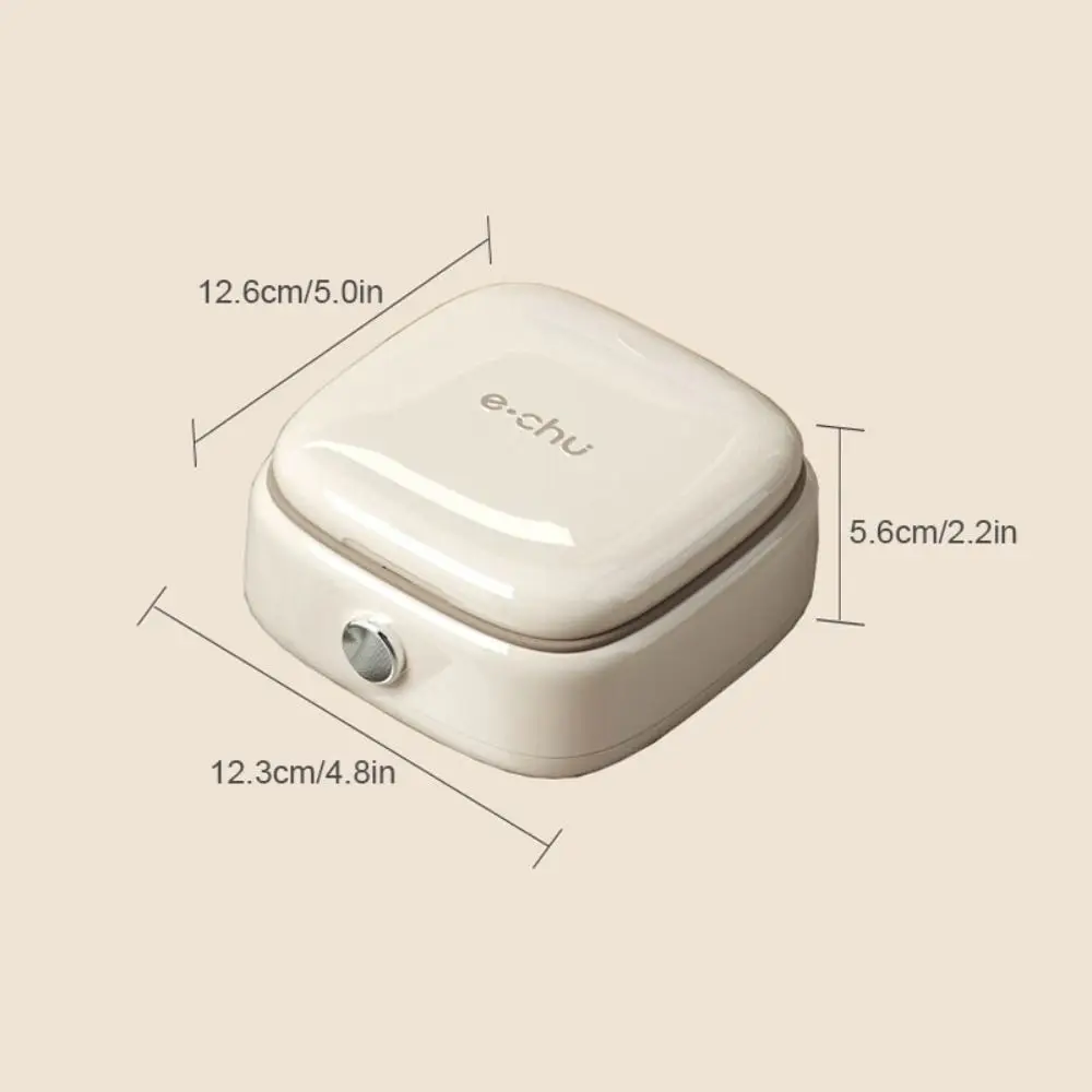 New Portable Magnetic Sewing Box Set Hand Sewing Tools Storage Household Sewing Box Durable Split baffle Small Sewing Box