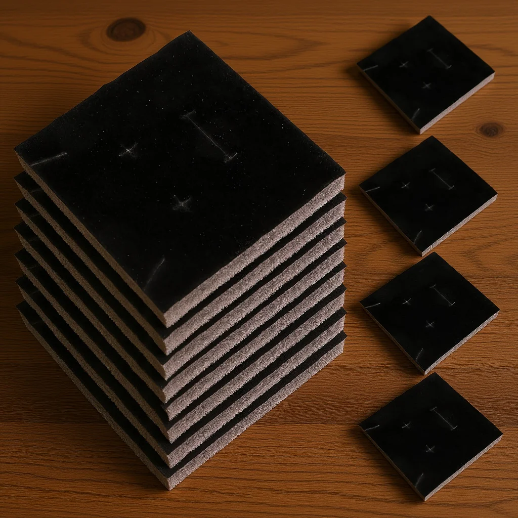 20 قطعة صندوق مجوهرات الإسفنج بطانة مجموعة واقية إدراج وسادة لخواتم أقراط المنظم عرض هدية صندوق إدراج #6