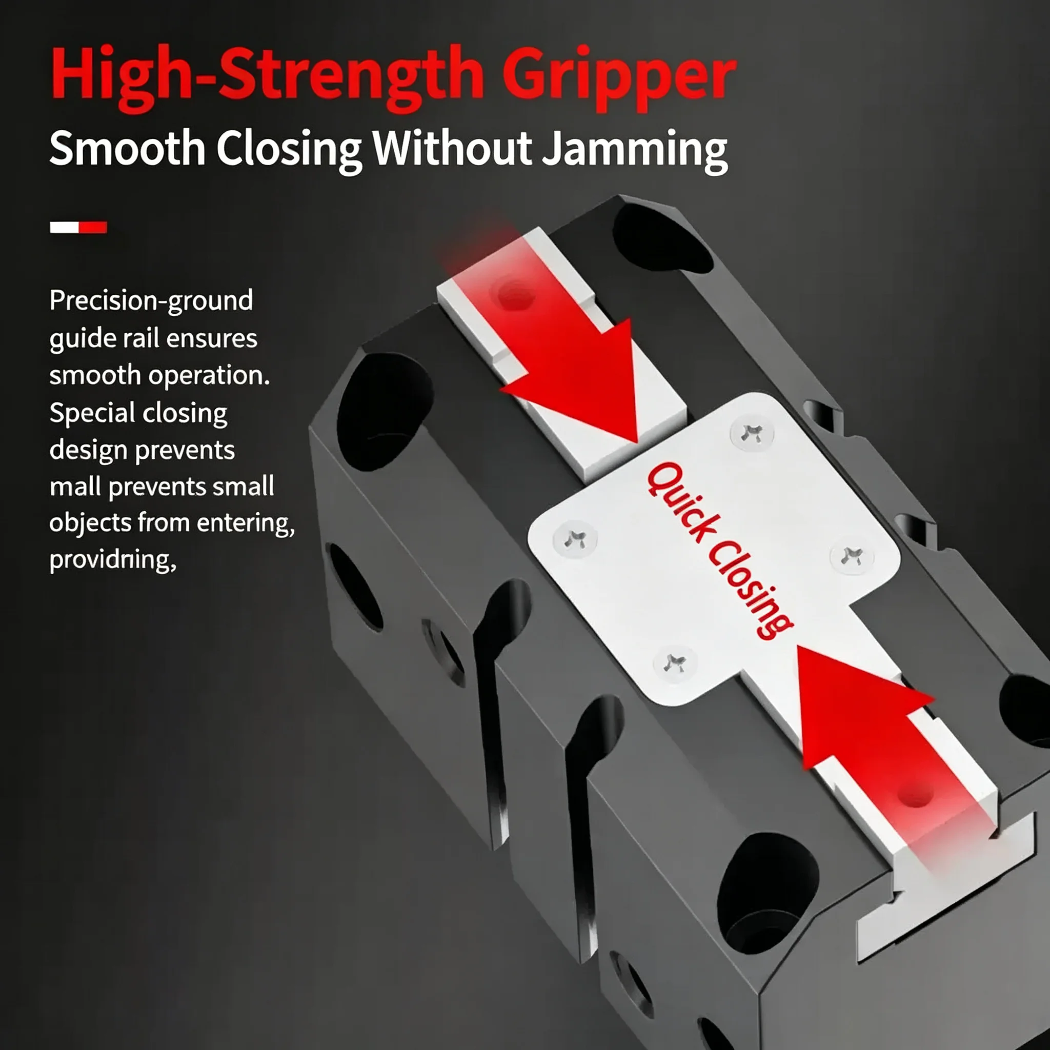 Strong Parallel Mechanical Gripper Finger Air Pneumatic Cylinder Air Gripper HDW HDW20 HDW25 HDW32 HDW40 HDW50 HDW63 HDW100