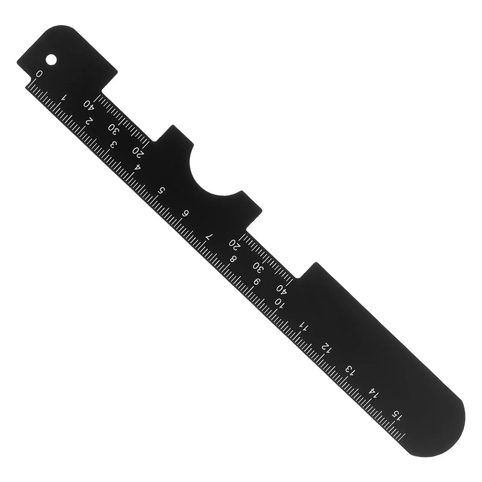 

Pupil Distance Ruler Lightweight Pupillometer Black Student Measurement Tool Accurate PD Meter Glasses Accessories Optometrist