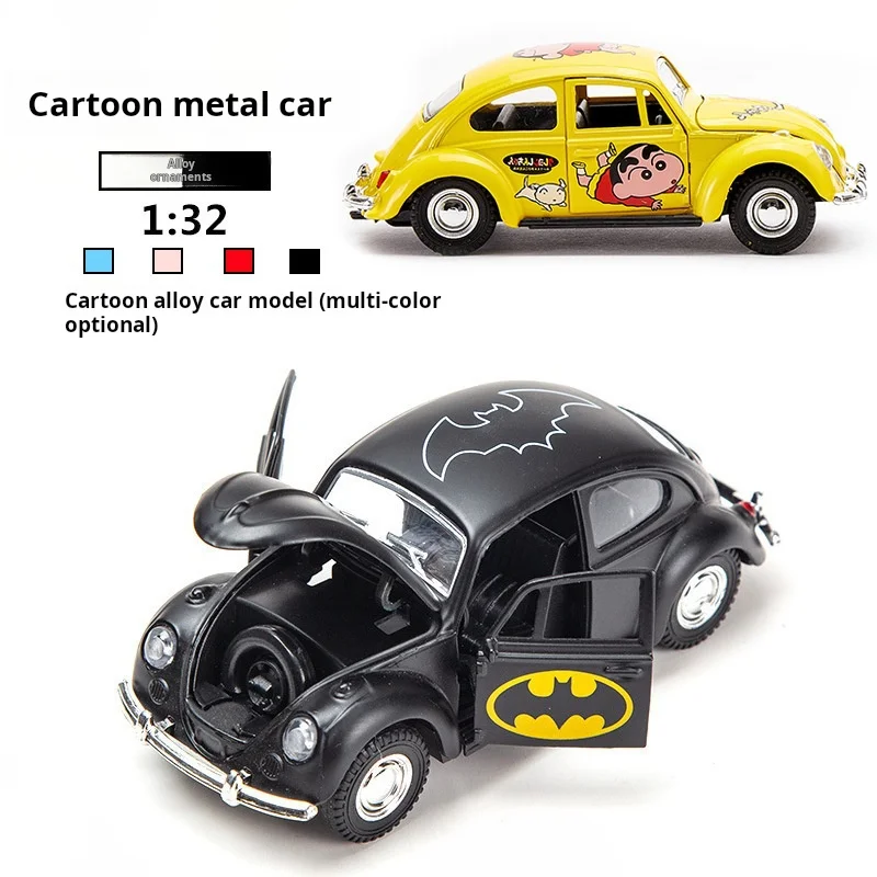 

1:32 Alloy Classic Car Model Childrens Toy Car Ornaments Pull-Back Car Model Boy Toy Die-Cast Educational Toy