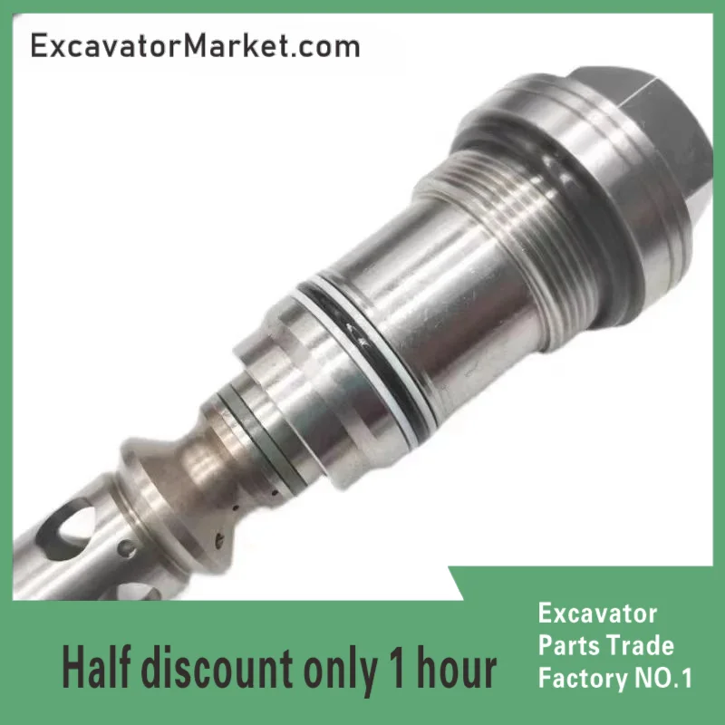 Excavator Accessories For Komatsu Pressure Compensated Valve Pc200-6 Pc200-7 Pc200-8 Unloading Valve Pressure Relief