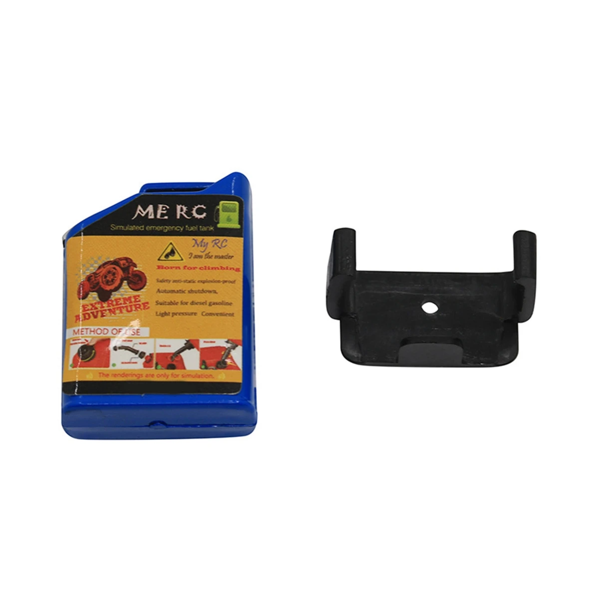 5 قطعة أجزاء ملحقات محاكاة نموذج ل محوري Scx10 Trx4 (الأزرق) و 6 قطعة مقلد الديكور حقيبة الأمتعة صافي مجرفة #2