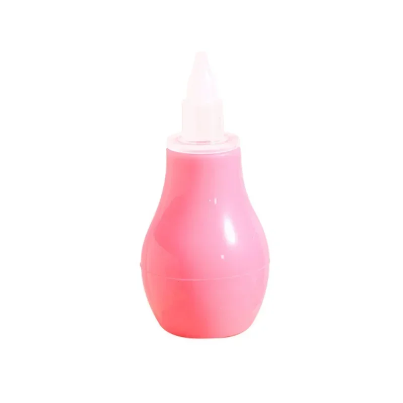 NewBorn Silicone Kids Safety Nose Cleaner Manual Snot Vacuum Suction Soft Children Nasal Aspirator Baby Care Accessory