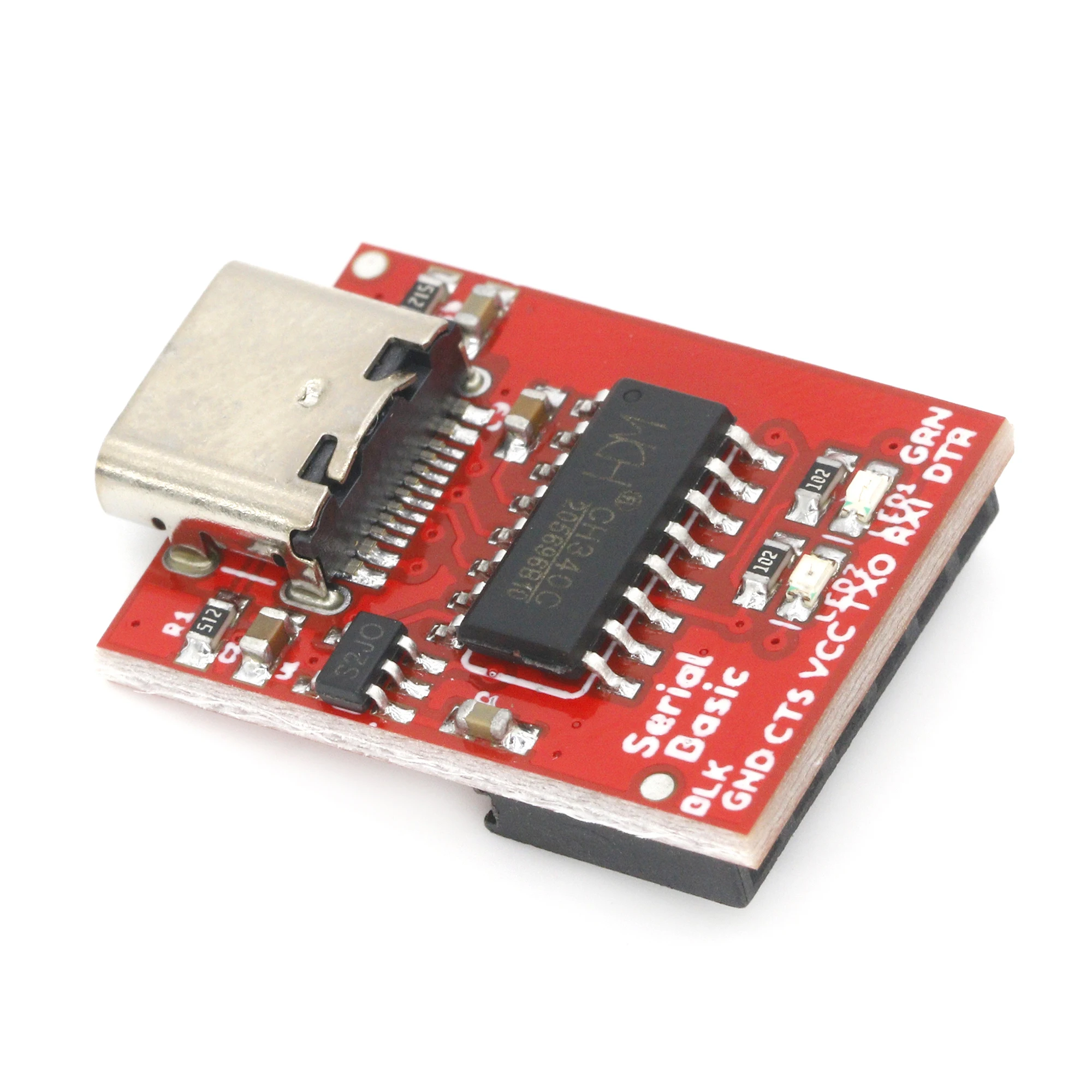 Type C to TTL Serial Port CH340C Module CH340 USB Bus Conversion Chip ISP Communicate Connector for STM32 Serial Port Download