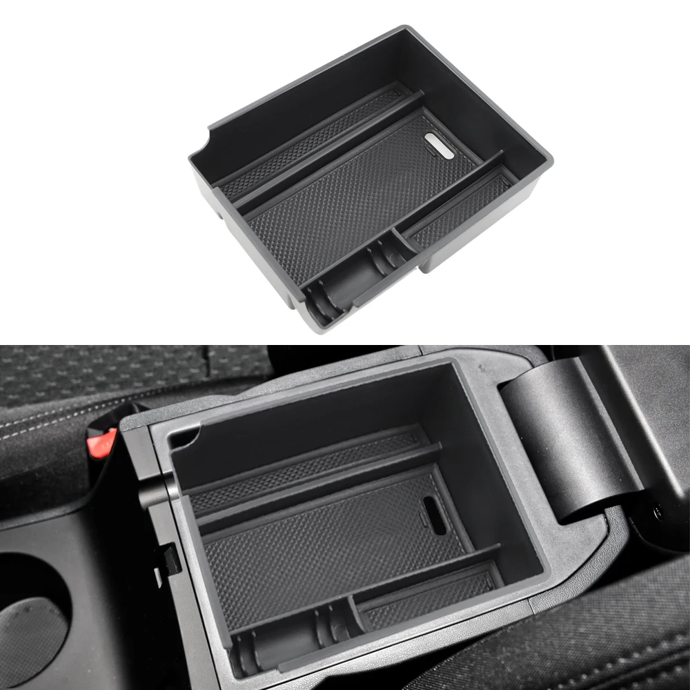 Boîte Rangement Accoudoir Hyundai Tucson 2016-2023 - Couvercle Protection Console Centrale Cuir PU
