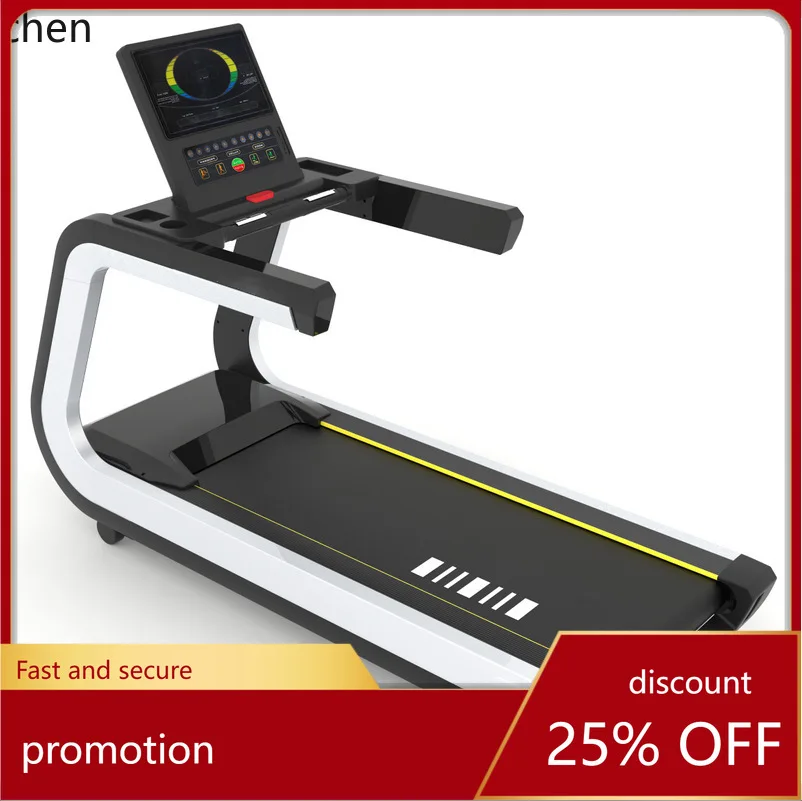 

CZ Treadmill Commercial Multifunctional Shock Absorption Silent Home Smart Touch Screen Treadmill Gym Adjustable Treadmill