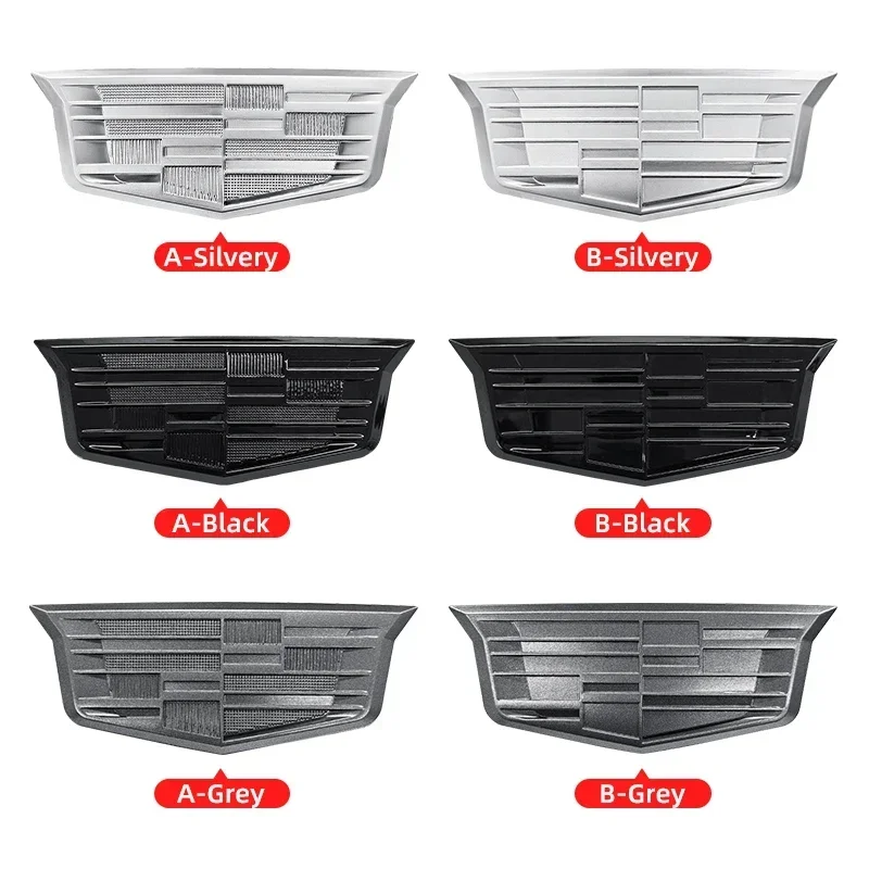 Autocollants latéraux de garde-boue de voiture en ABS, emblèmes de coffre arrière pour Cadillac ATS BLS CT4 CT5 CTS SLS SRX XT6 XTS Escalade Deville DTS
