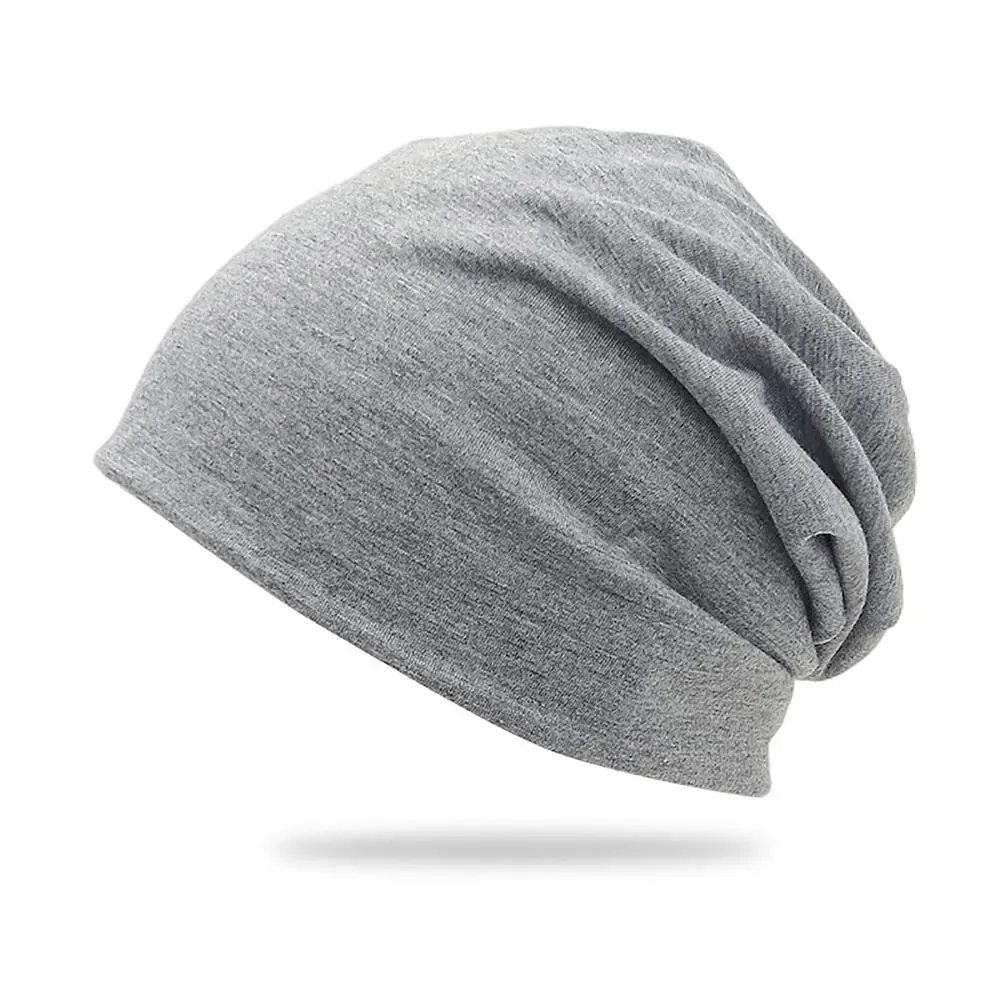 Trendy Polyester Winter Beanie Hat Elastic Brimless Thermal Warmer Cap Winter Warm Outdoor Caps Skiing Inner Cap Equipment