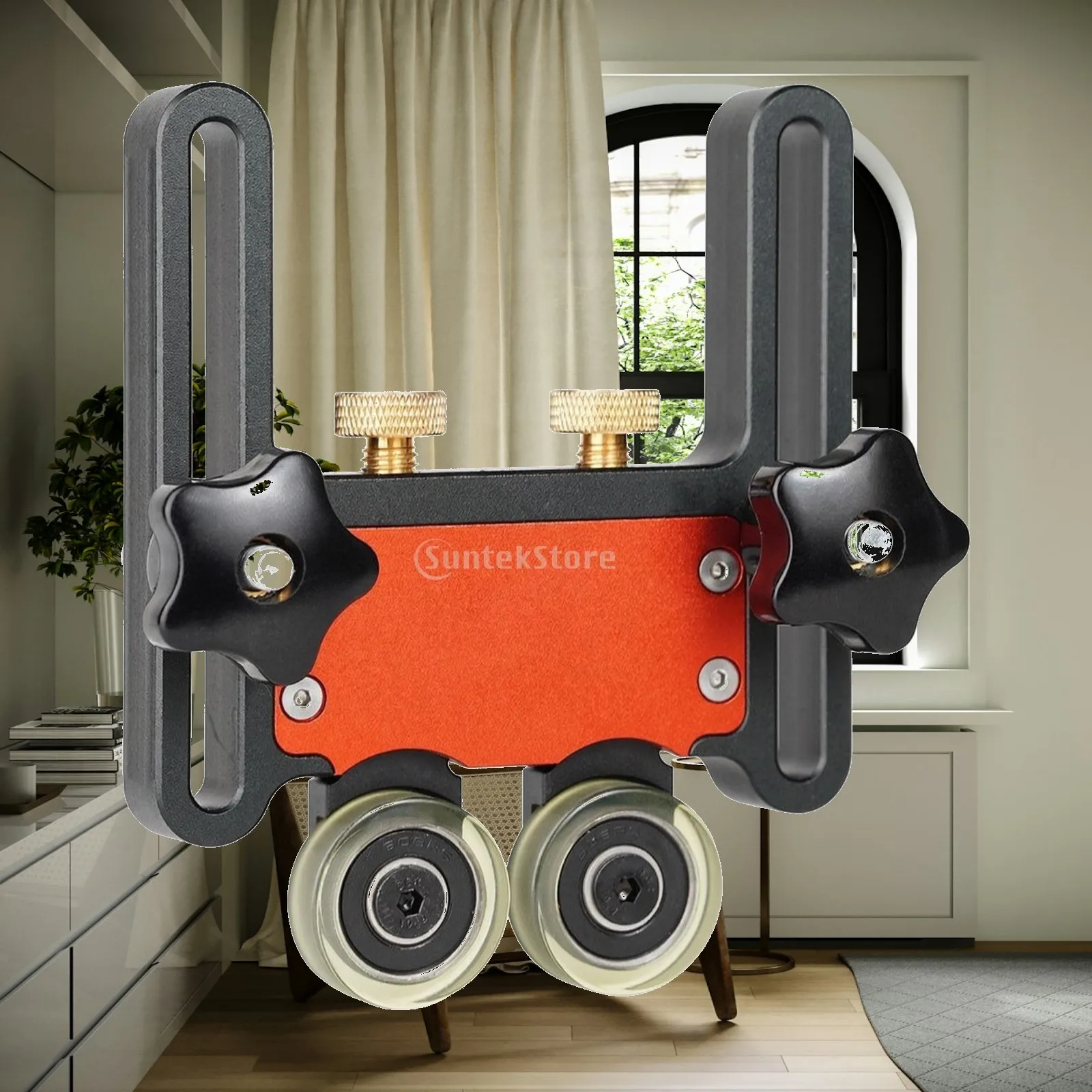 woodworking-clamp-roller-guide-tool-aluminum-alloy-push-block-for-router-table-fence-precision-cutting-aid