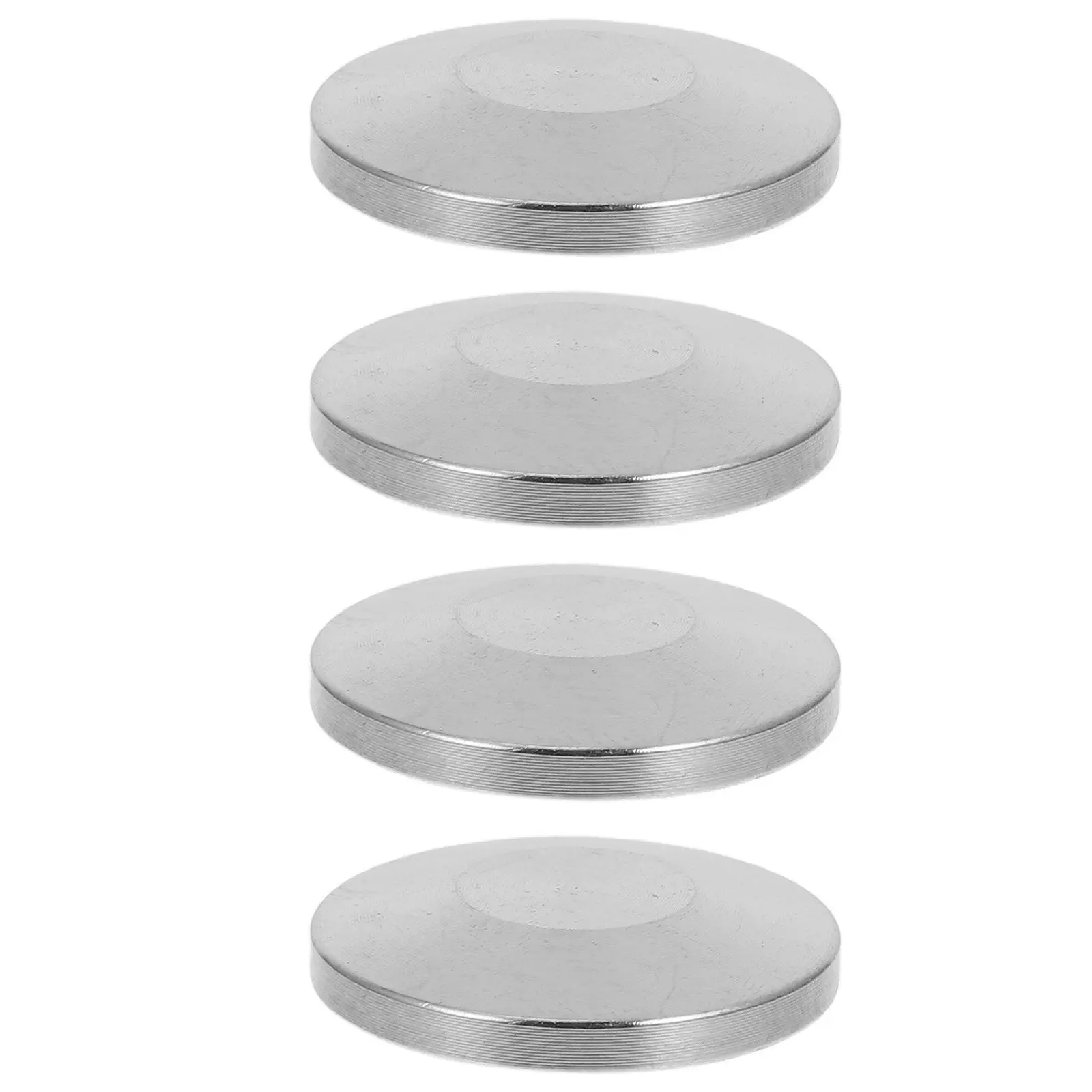 4Pcs Stainless Steel Quick-Install Blind Plate Clamp End Cap for Sanitary Food Pharma Vacuum Pipe Fittings Industrial