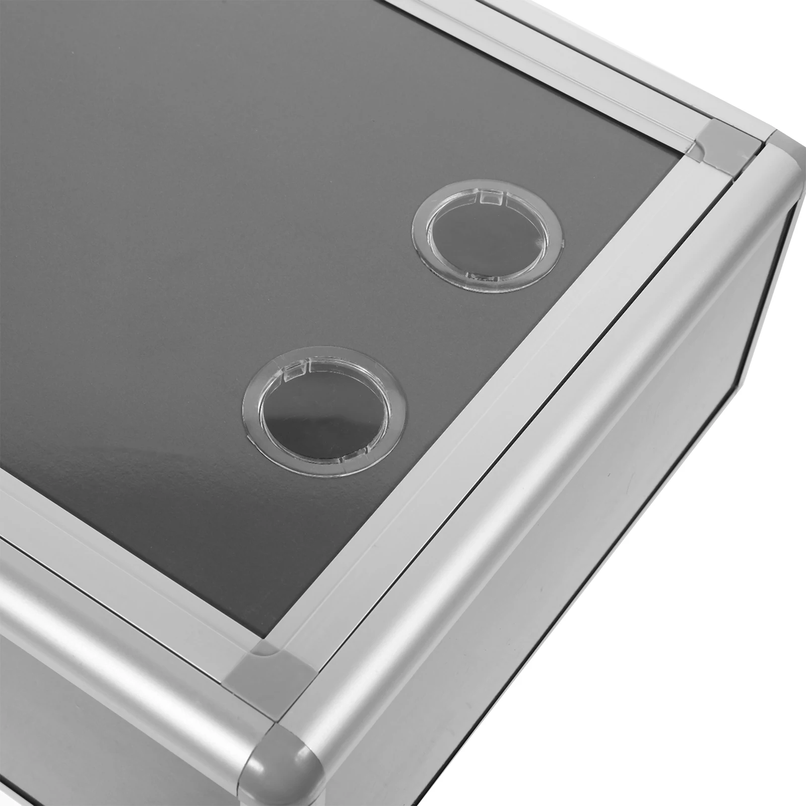 1Set Muur Suggestie Doos Plastic Aluminium Brievenbus Afsluitbare Multifunctionele Stembiljet Brief Collectie