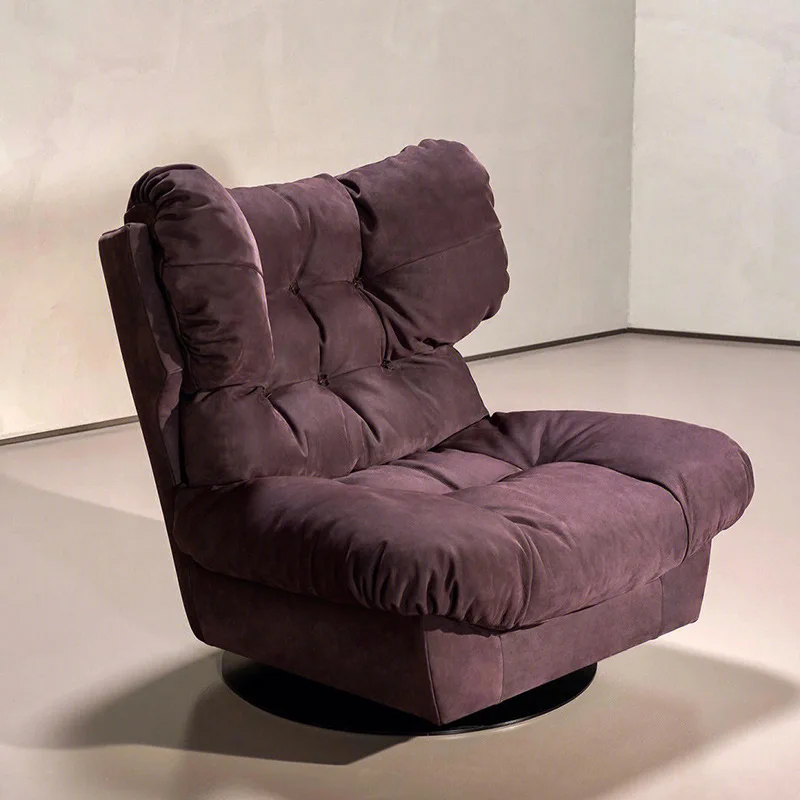 Single creative rotating leisure sofa chair