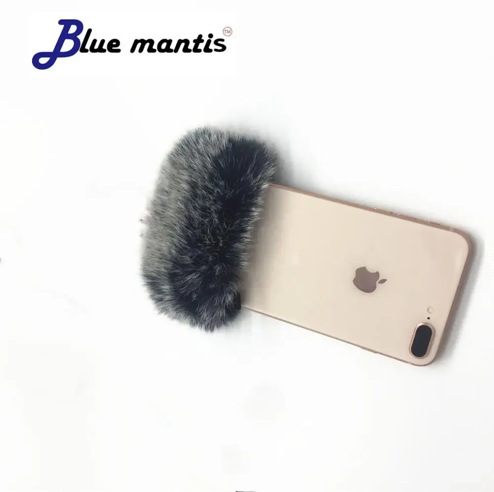 Filtro Pop Artificial ao ar livre para Telefone, Wind Phone Mic, Gravação de Som, Tampa do Microfone, MuffWindscreen para iPhone 7, 8, 11, Xiaomi, Huawei