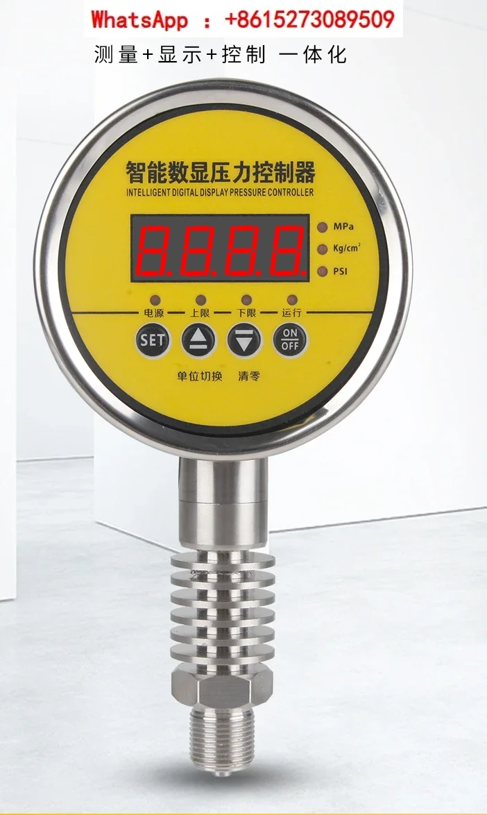 

Stainless steel electric contact pressure gauge, boiler steam, high temperature pressure controller, pressure, temperature