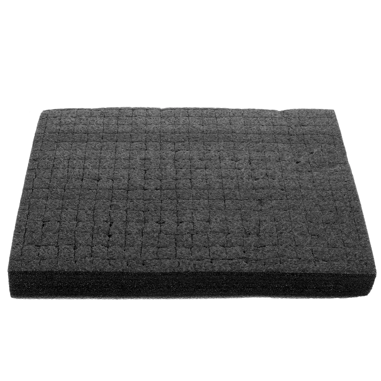 

Packing Foam Sheets 330x250x30mm Black Tear Cube Foam Inserts Shockproof Tool Box Padding For Electronics Glassware Ceramics