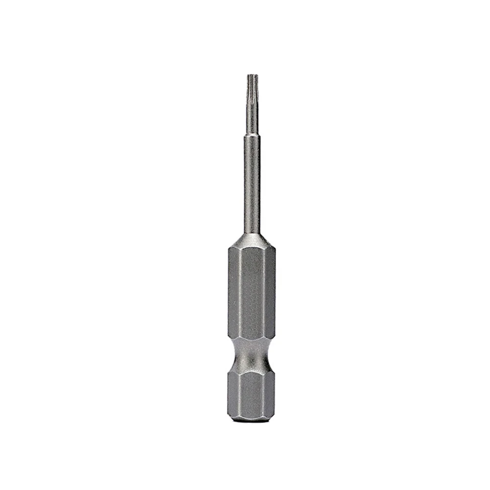 Baja Paduan Magnetik Untuk Mata Obeng Torx 50mm untuk T6 T40 dengan Shank Hex untuk Presisi dan Stabilitas di Ruang Sempit