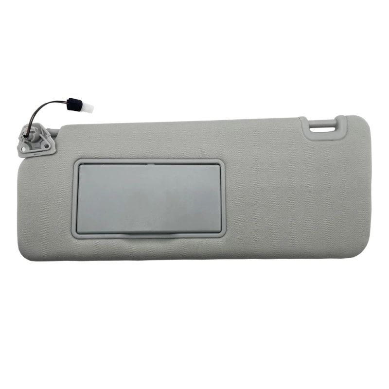 Interior Left Sun Shade Piece with Vanity Mirror, Gray Driver Side Assembly, 96401-EZ70B Reference for Cabin Repair Use Each Day