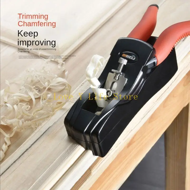 L74C Talang Planer Pekerjaan Kayu Tangan Planer Chamfering Pemangkasan Planer untuk Profesional Diy Proyek Kayu Dapat