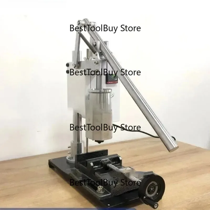 -129 Vertical Manual Molding Machine 220V Desktop Plastic Processing Forming Machine For PVC PP PET ABS