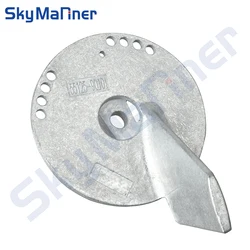 55125-90J01 Trim Tab Zinc Anode for Suzuki Outboard DF70-140HP 55125-90J00 Boat Engine Replaces Parts