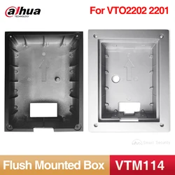 Dahua-intercomunicador de vídeo VTM114 Original, caja empotrada, soporte VTO, accesorios de montaje de timbre para VTO2202F-P-S2 y VTO2201F-P