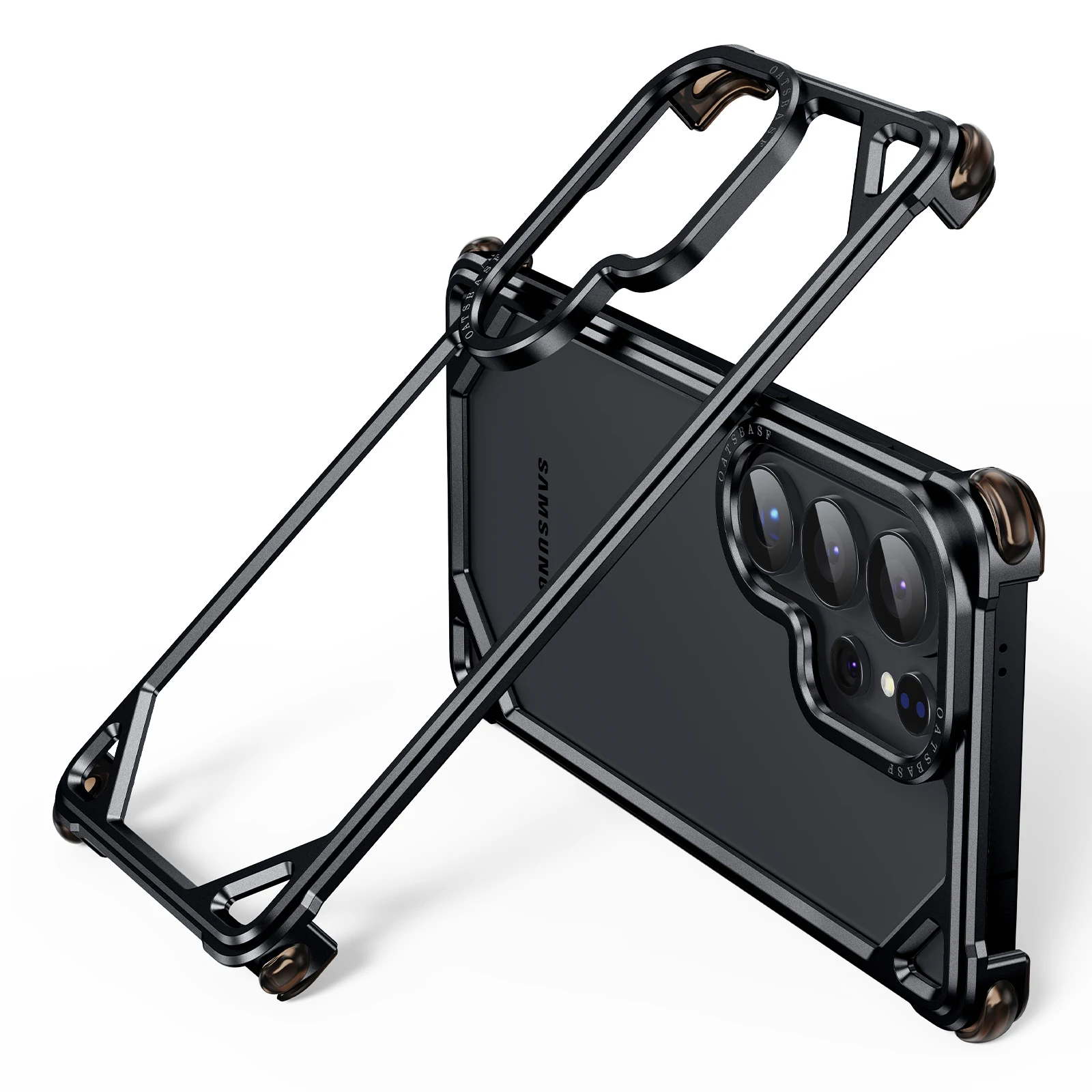 Oatsbasf Frame Phone Case for Samsung Galaxy S26 Ultra Slim 