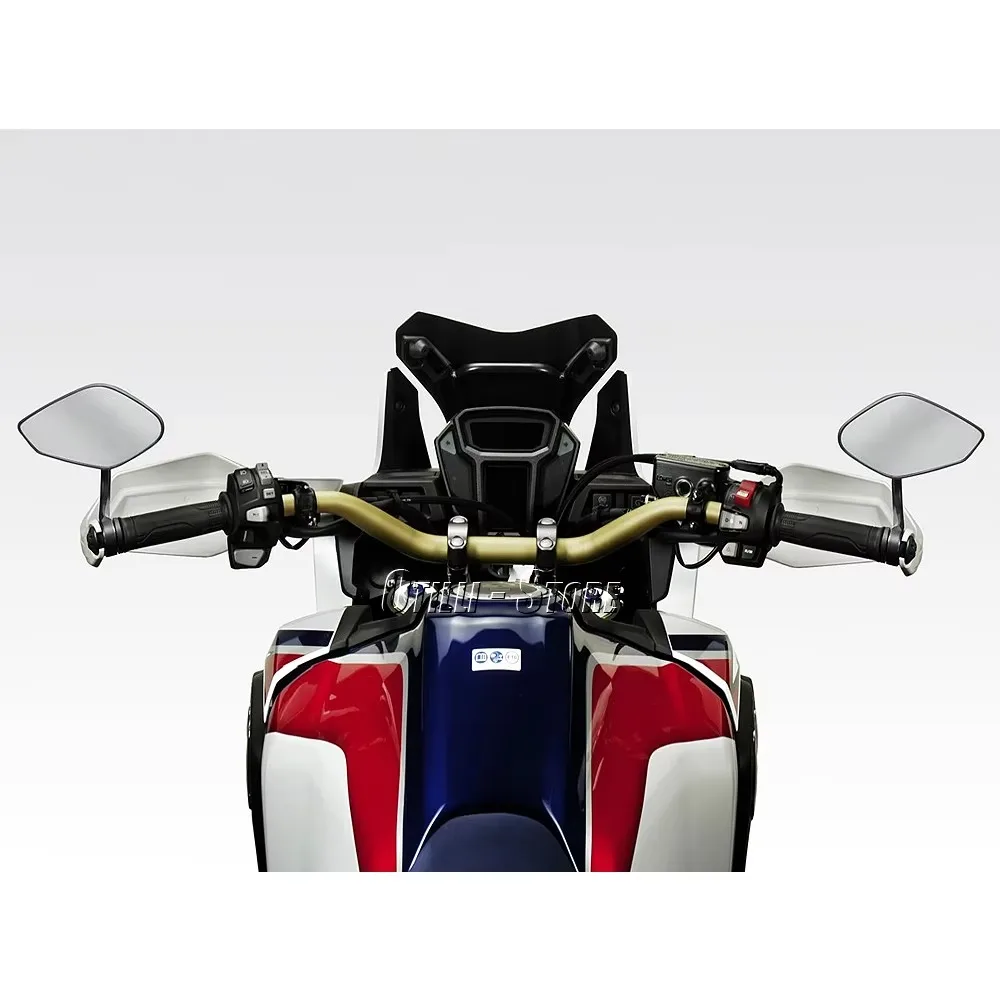 

Motorcycle Rear View Side Mirror HandleBar End Mirrors Kit For Honda CRF1000L CRF1100L Africa Twin Adventure Sport CRF 1000 1100