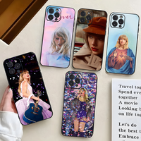 T-TaylorS TTPD S-SwiftS Tortured Phone Case Silicone Soft For IPhone 16 15 14 13 12 11 X XR Plus Pro Max Plus