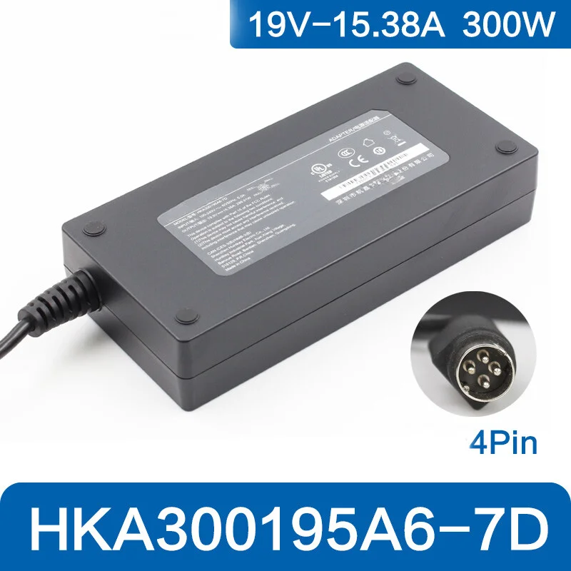新しい Huntkey hka300195a6-7d アダプター 19.5V 15.38A 300W オールインワン電源