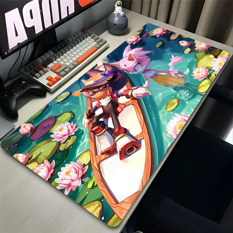 Mouse Pads Cute Anime HD Print Mousepad Laptop Desk Mouse Mat PC Gaming Accessories Soft S-shadows The H-hedgehogs Keyboard Pad