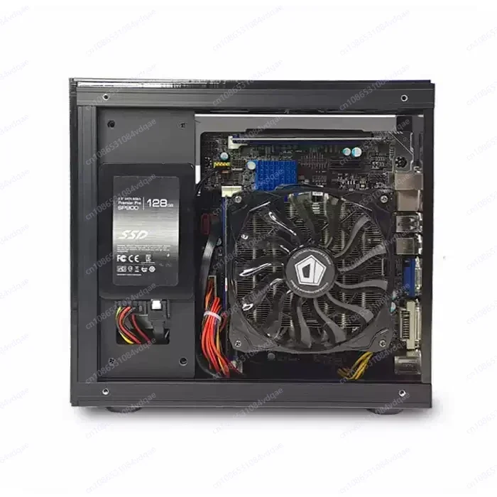 

GEEEK A35S mini stand alone small case, A4 ITX acrylic plate side transparent A50A60 cool fish S3 K39 empty case