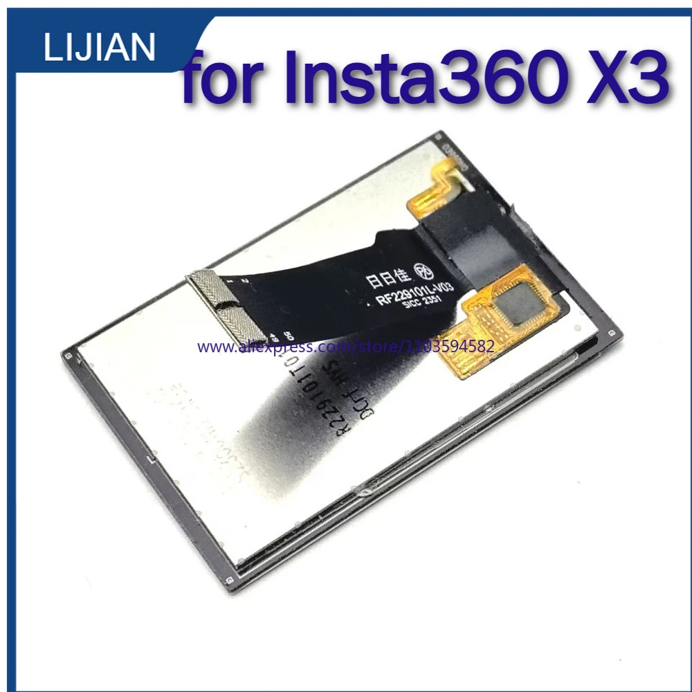 100% New Touch LCD Screen Display for Insta360 X3 Action Camera Digital Repair Part Assembly