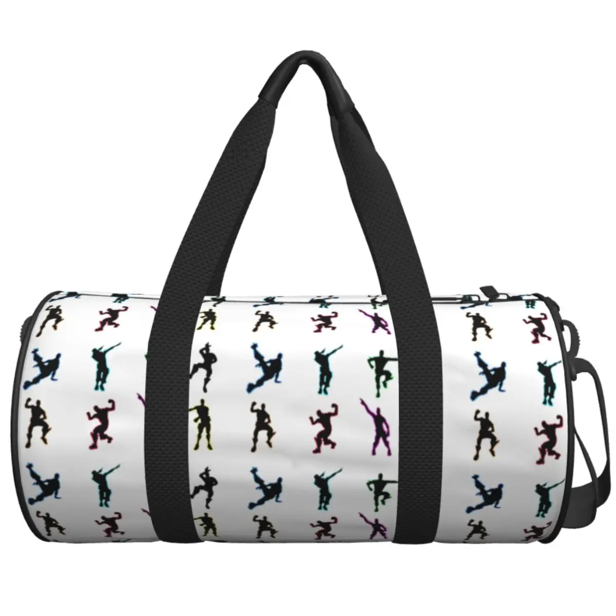 

Battle Royale Victory Dance Rainbow Lattice Забавные спортивные сумки Большая спортивная сумка Оксфорд Мужская женская сумка Тренировочная ретро сумка для фитнеса