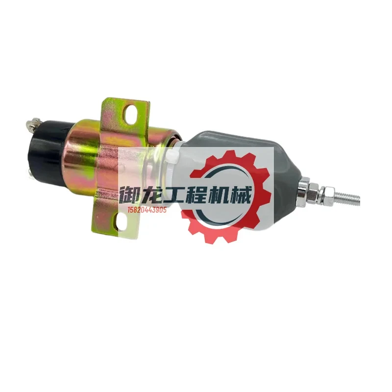 For Hyundai R R200 215-5-7 3864274 Cummins stall solenoid valve flame extinguisher switch Excavator Parts