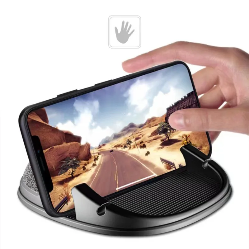 Car Mobile Phone Rack Navigation Rack Support Car Mobile Phone Non-slip Pad Center Console