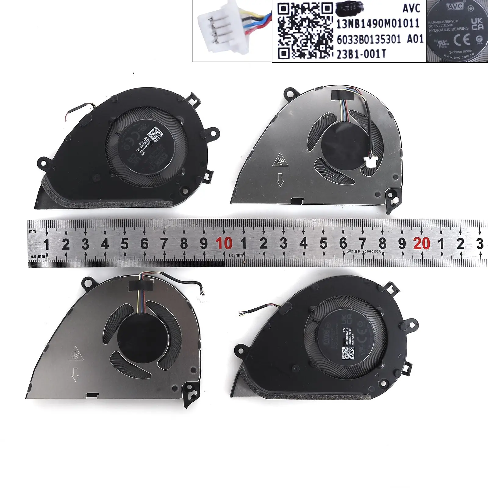 

Laptop Cooling Fan for ASUS Vivobook S 14 OLED S5406（L+R,ORG）