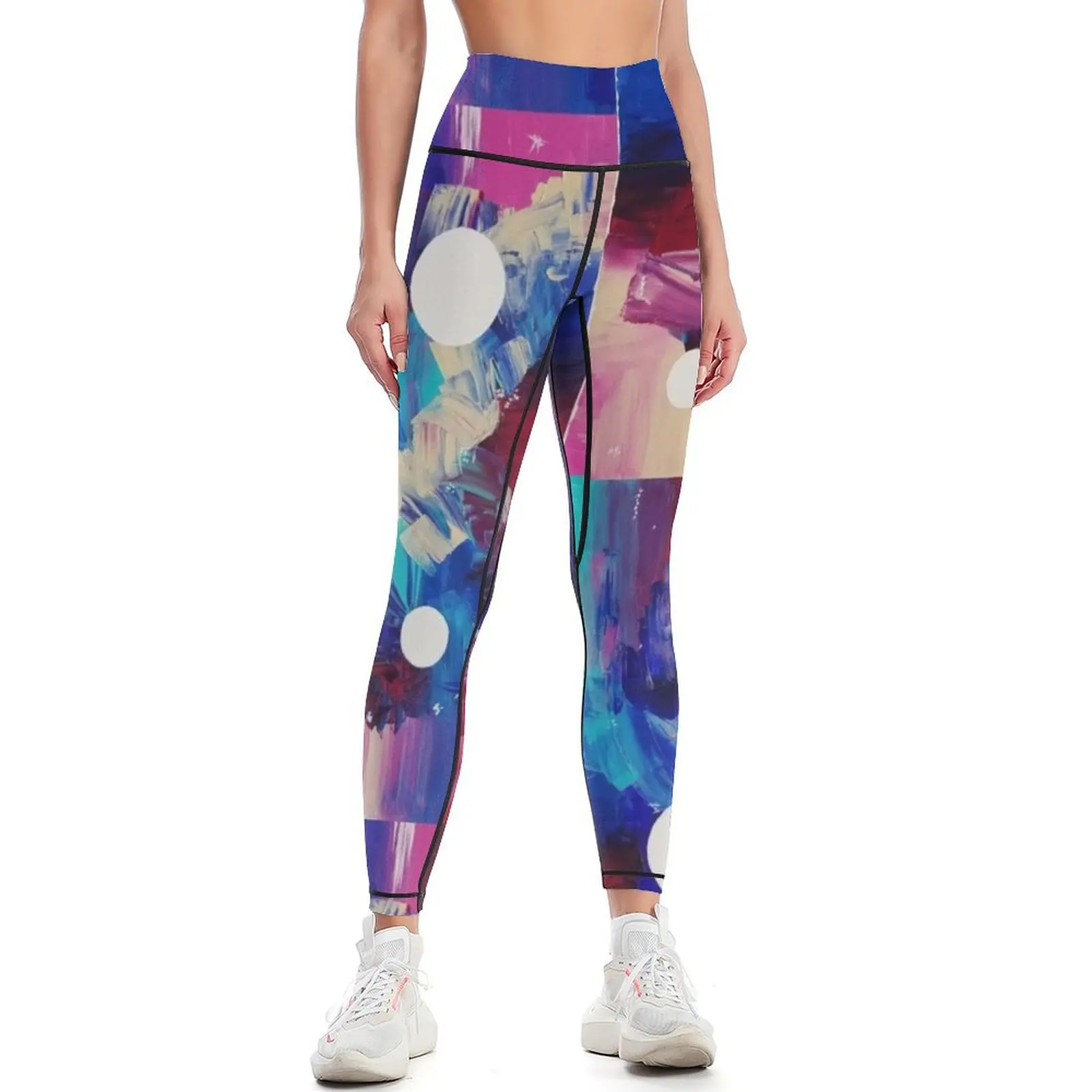 Spotless Scicleimagery Leggings jogging pants sports for gym wear Womens Leggings