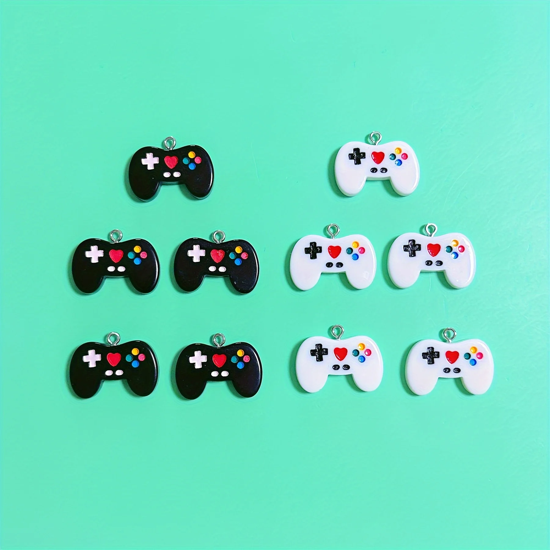 Jewelry Making Game - 10 шт. черных подвесок в виде
