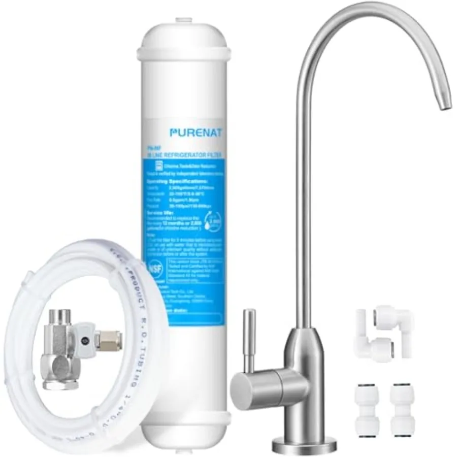 

Under Sink Water Filter - Water Filter kit for Home Bar and Bathroom, Highly Effective Reduces Chlorine, Bad TasteandOdor, Good