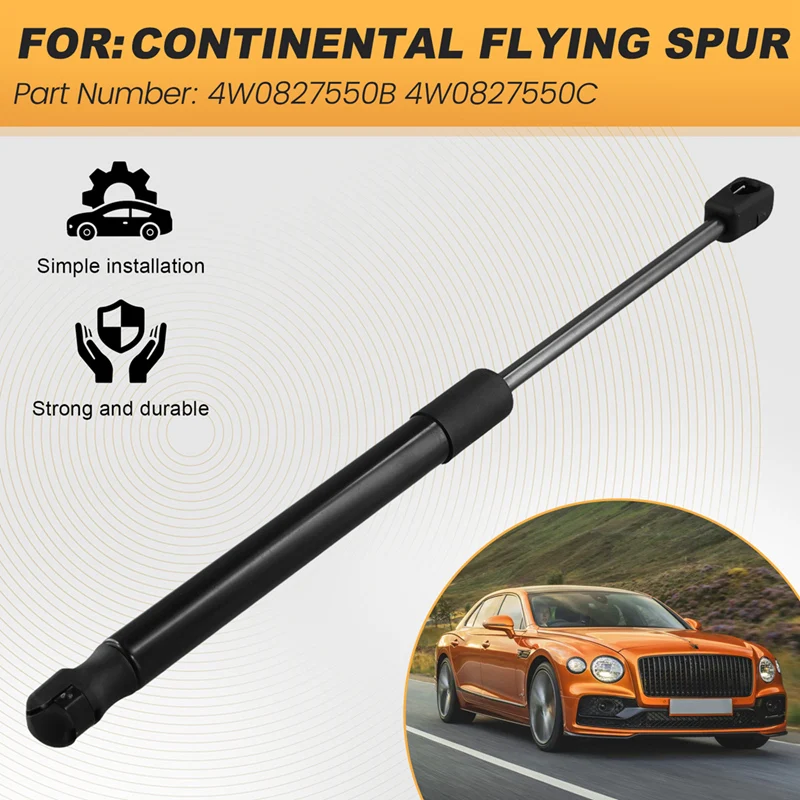 Trunk Cover Support Tail Cover Shock Absorber Prop For Bentley Continental Flying Spur 4W0827550B 4W0827550C