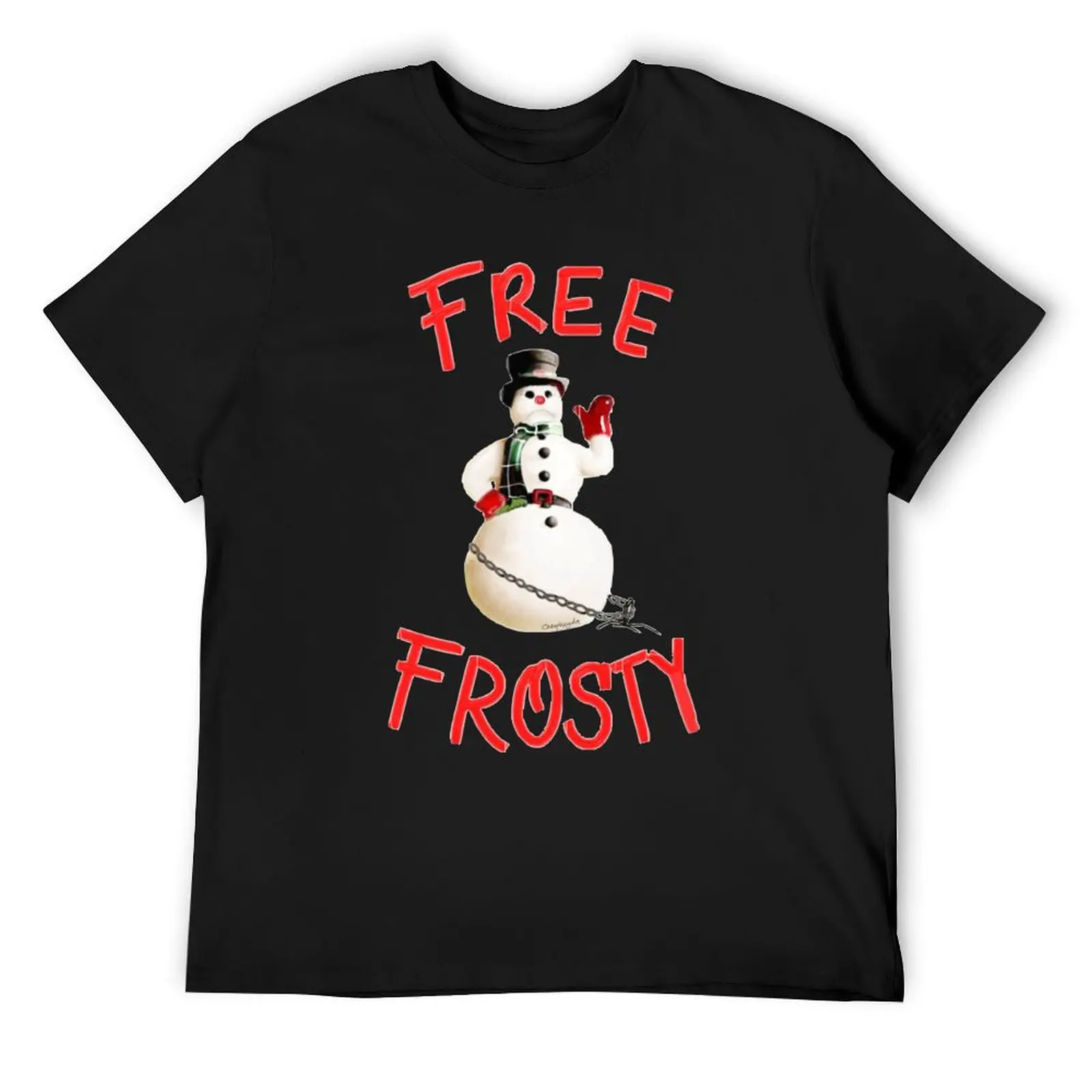 Free Frosty Christmas with The kranks Gift For Men and Women, Gift Thanksgiving, Gift Christmas Day T-Shirt